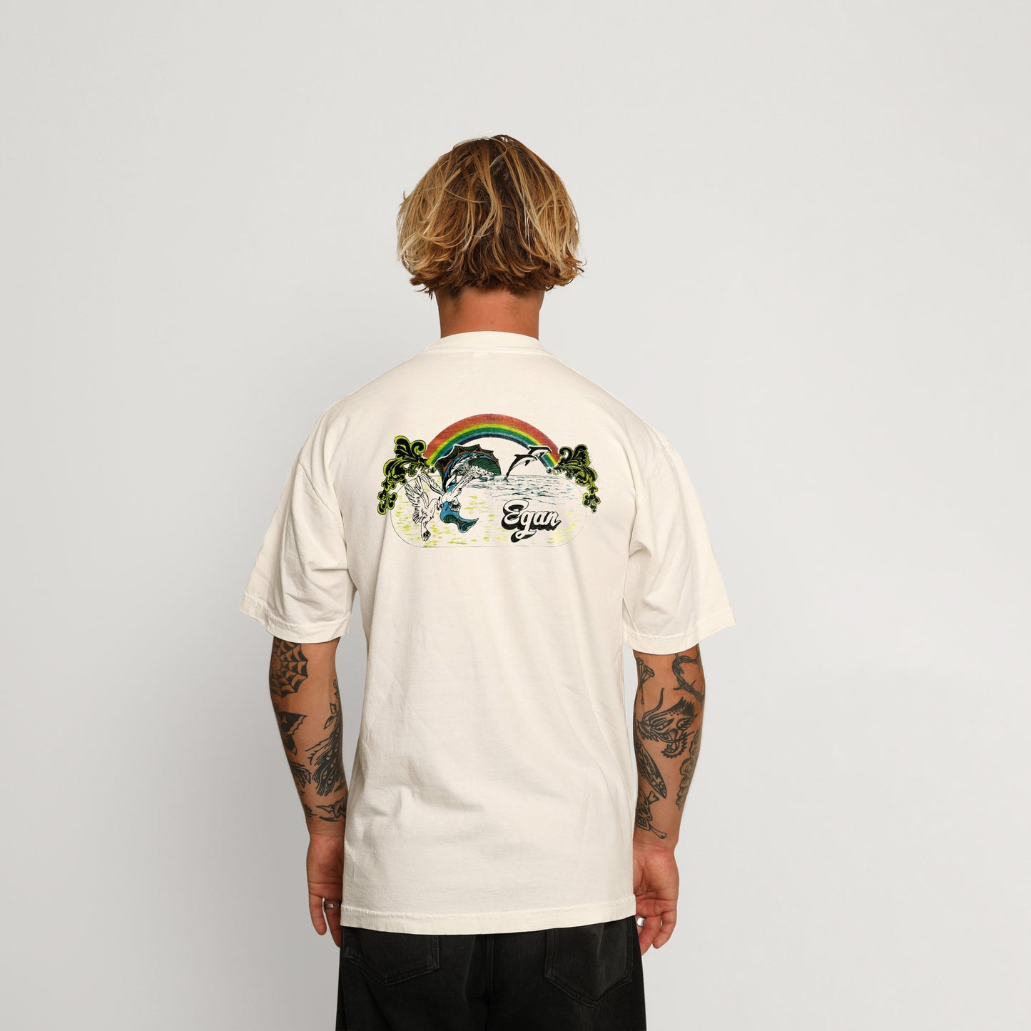 Sam Egan Dolphin Rainbow